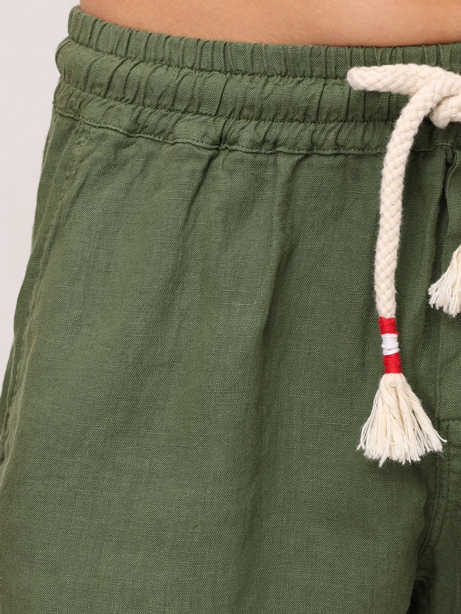 Шорты льняные