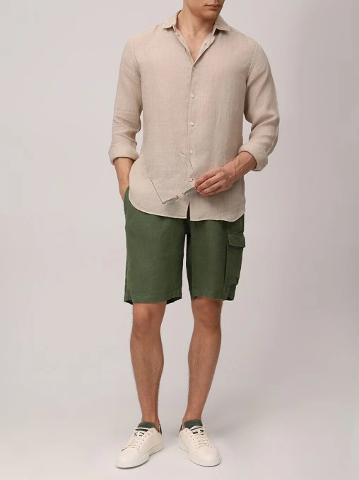 Шорты льняные MC2 SAINT BARTH