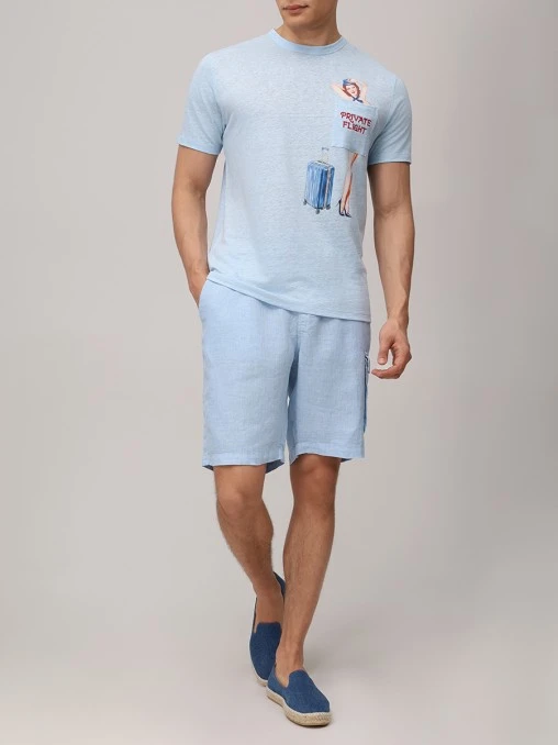 Шорты льняные MC2 SAINT BARTH