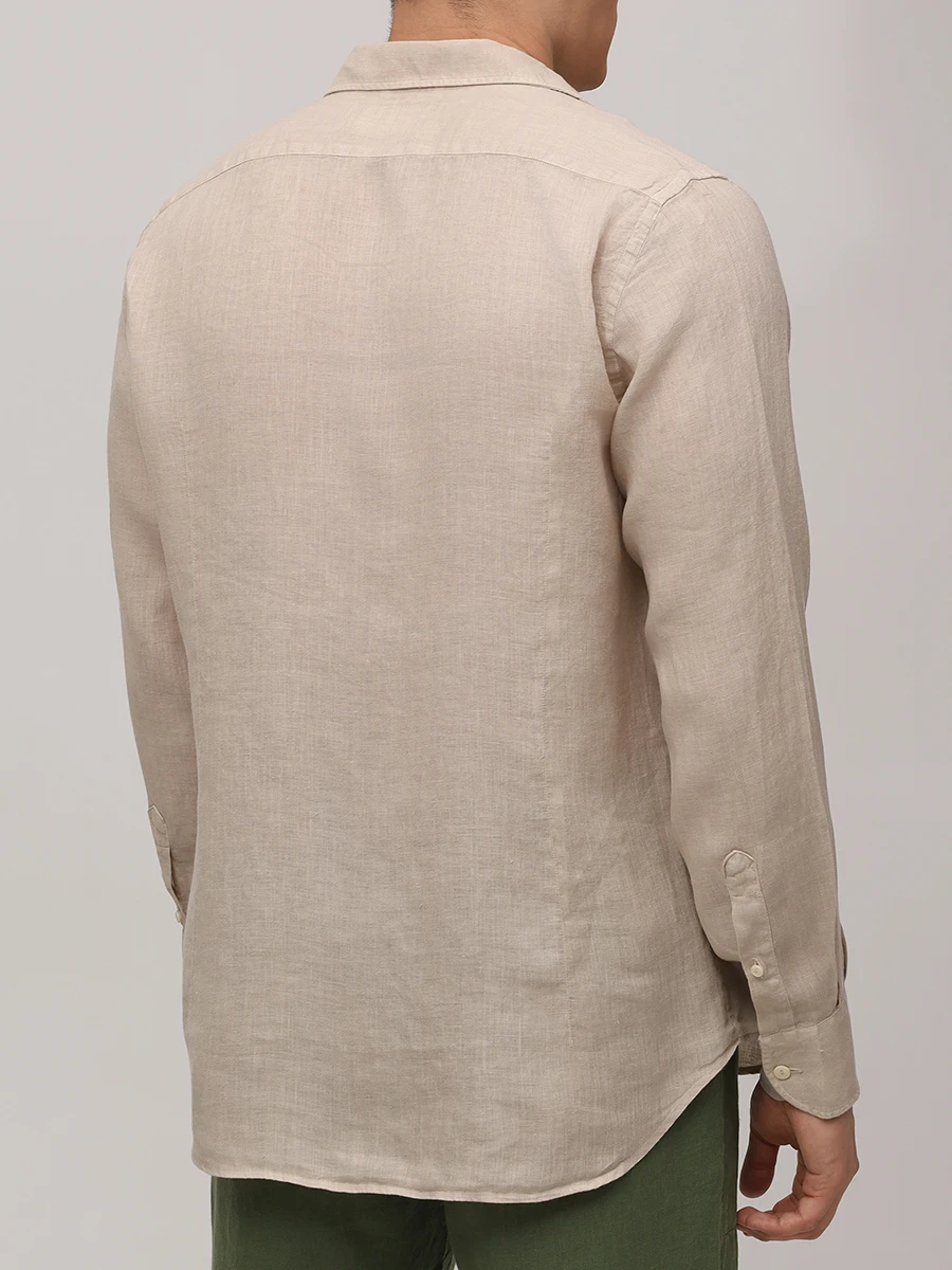 Рубашка Slim Fit льняная