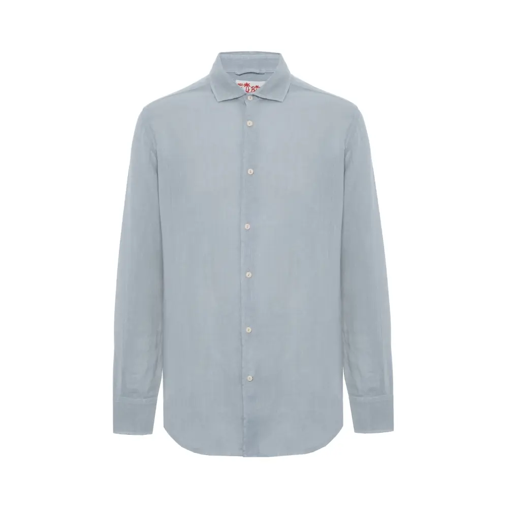 Рубашка Slim Fit льняная