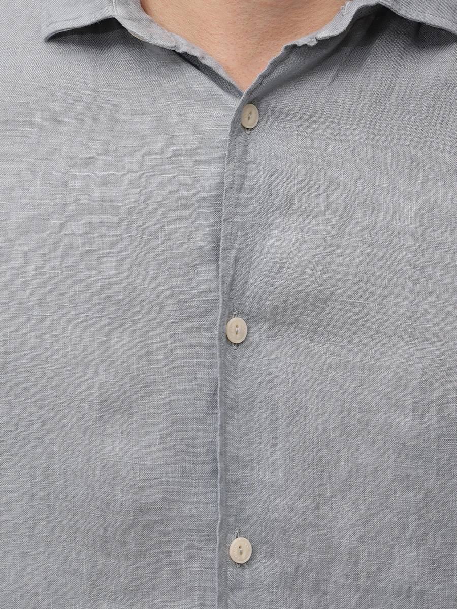 Рубашка Slim Fit льняная