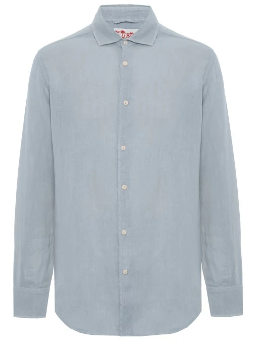 Рубашка Slim Fit льняная MC2 SAINT BARTH