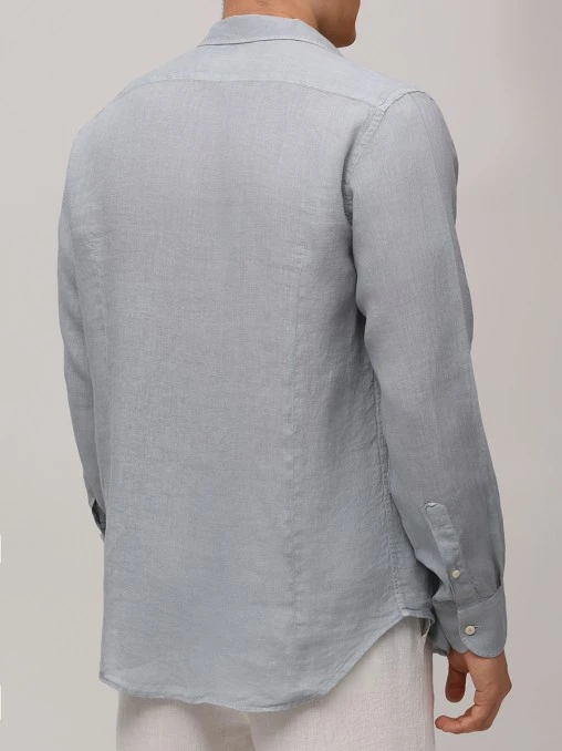 Рубашка Slim Fit льняная MC2 SAINT BARTH