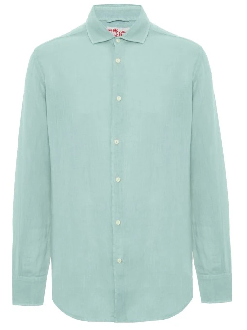 Рубашка Slim Fit льняная MC2 SAINT BARTH