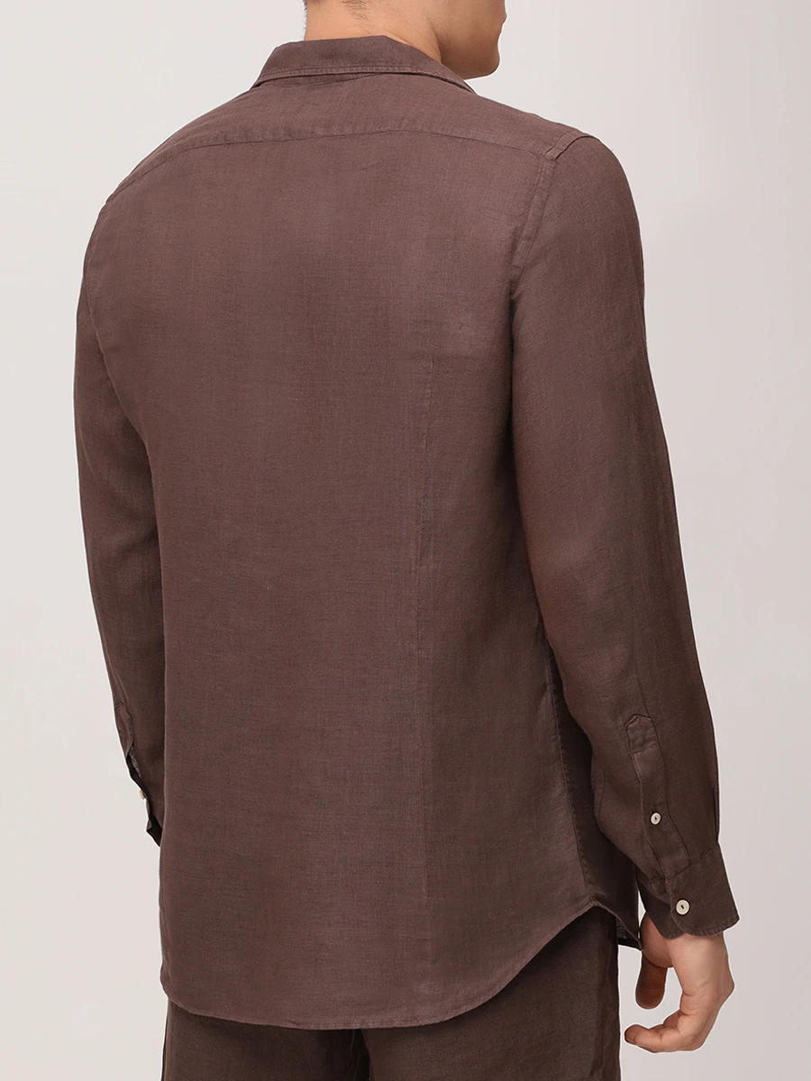 Рубашка Slim Fit льняная