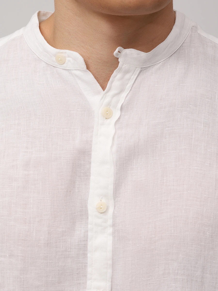 Рубашка Regular Fit льняная