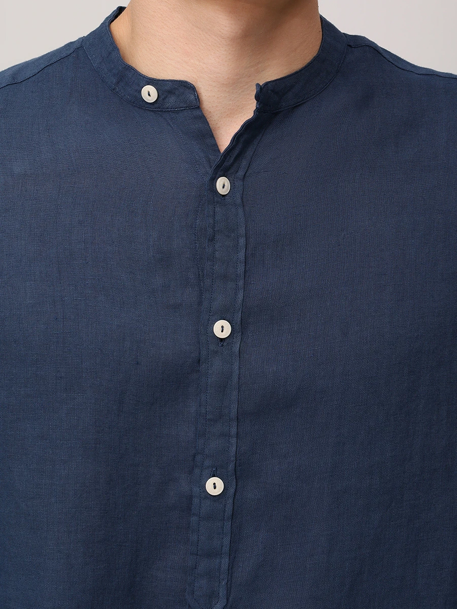 Рубашка Regular Fit льняная