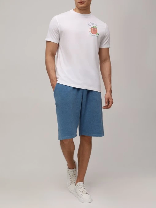 Шорты хлопковые MC2 SAINT BARTH