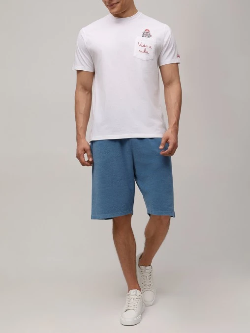 Футболка хлопковая MC2 SAINT BARTH