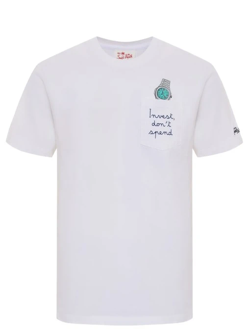 Футболка хлопковая MC2 SAINT BARTH