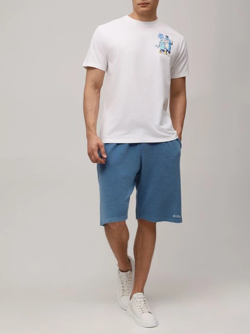 Футболка хлопковая MC2 SAINT BARTH