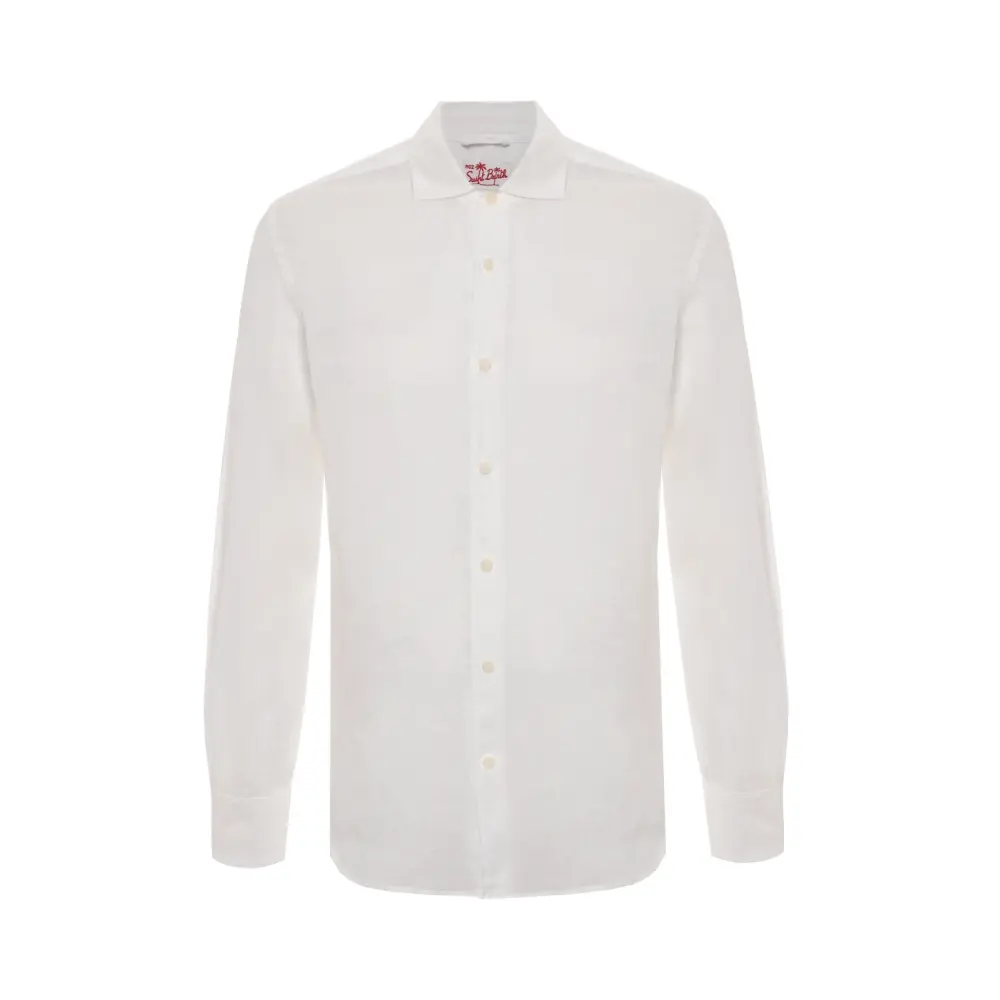 Рубашка Slim Fit льняная