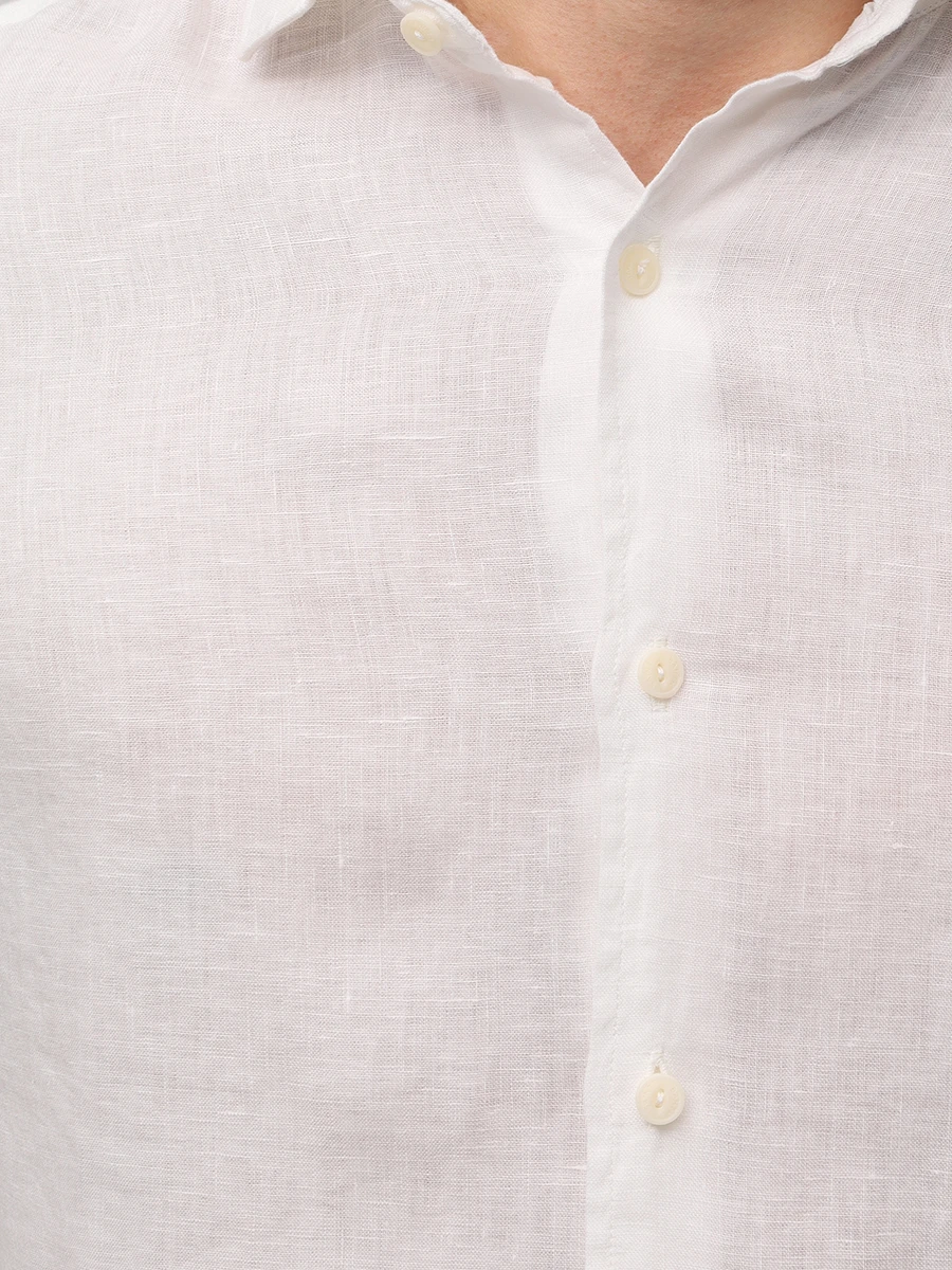 Рубашка Slim Fit льняная