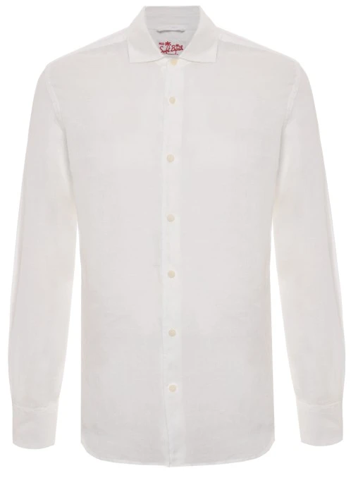 Рубашка Slim Fit льняная MC2 SAINT BARTH