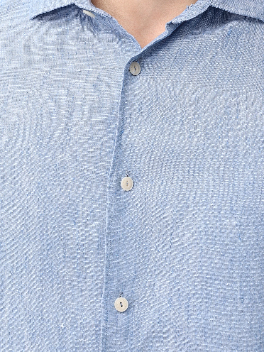 Рубашка Slim Fit льняная