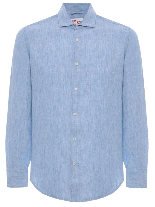 Рубашка Slim Fit льняная MC2 SAINT BARTH