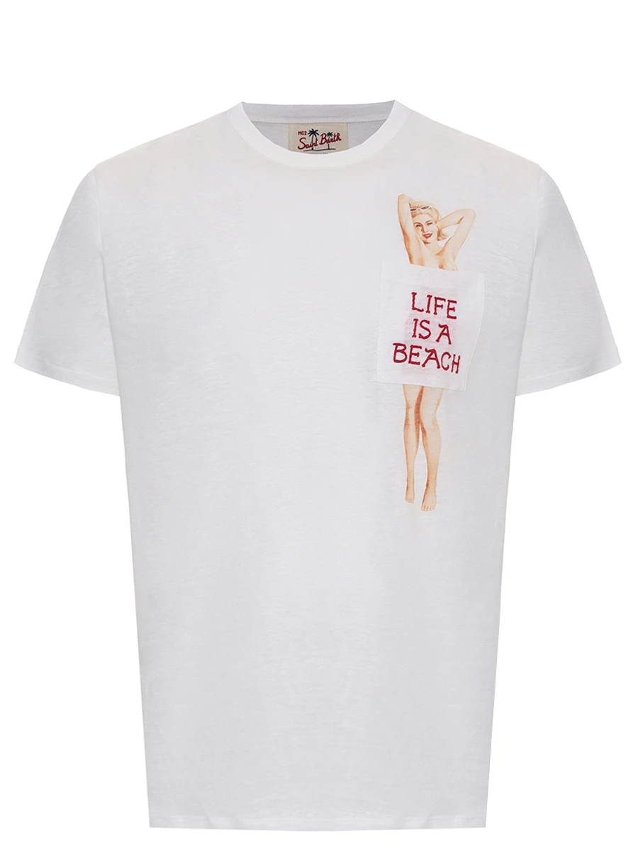 Футболка льняная