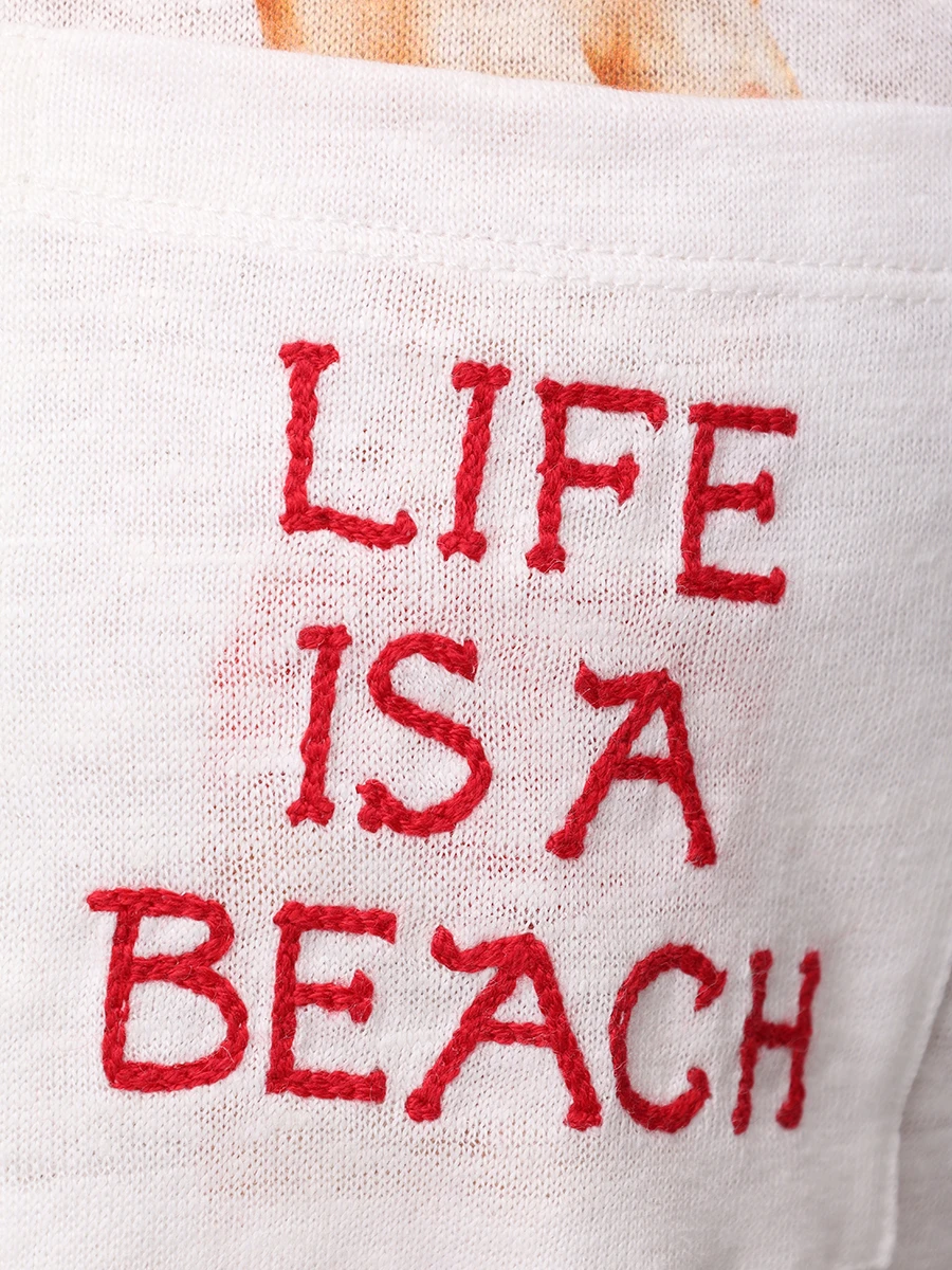 Футболка льняная