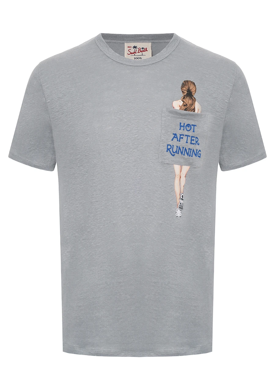 Футболка льняная