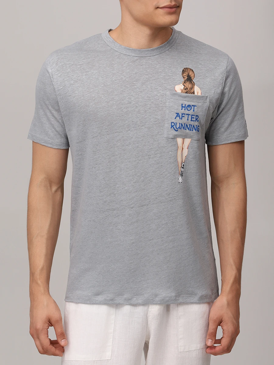 Футболка льняная