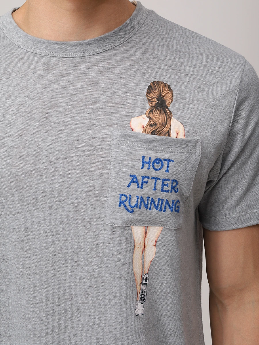 Футболка льняная