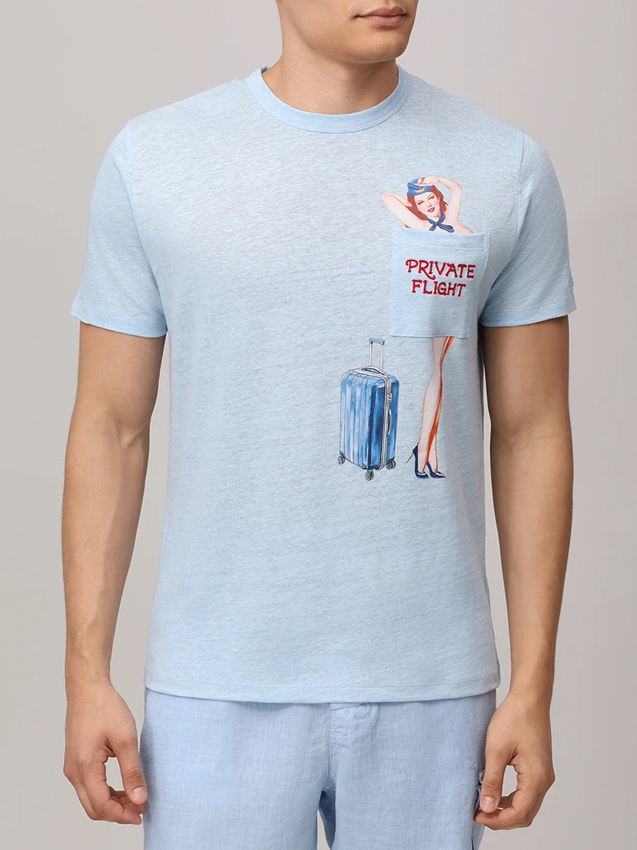 Футболка льняная