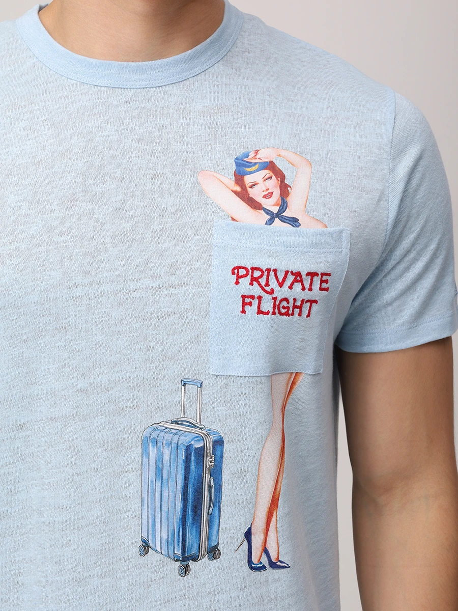 Футболка льняная