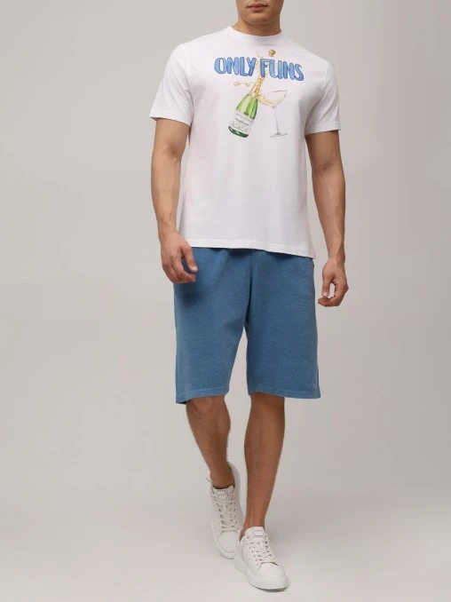 Футболка хлопковая MC2 SAINT BARTH