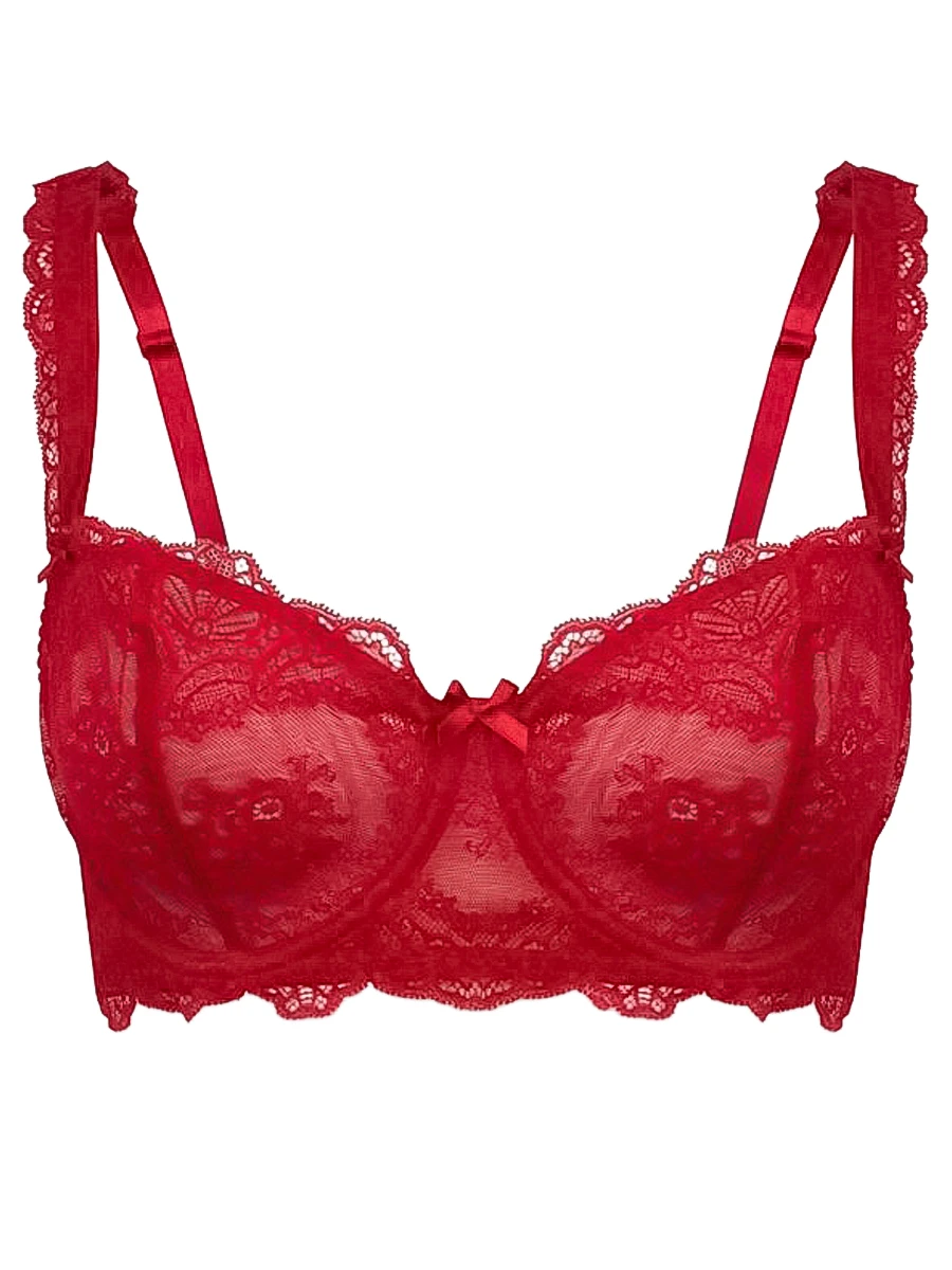 Бюстгальтер-балконет кружевной