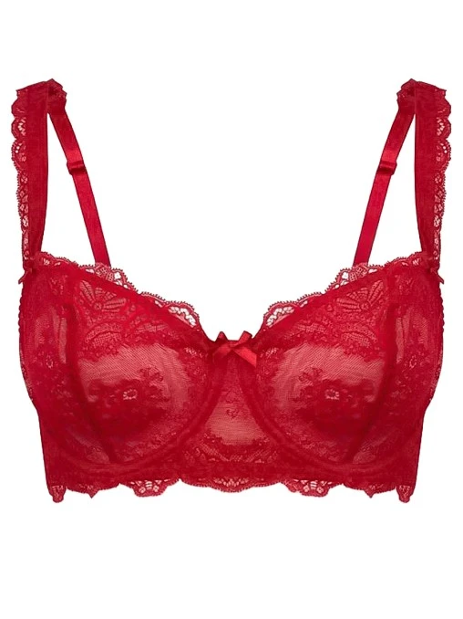 Бюстгальтер-балконет кружевной AUBADE