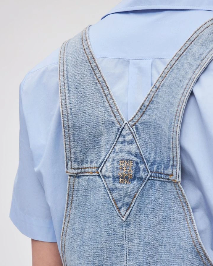 Платье джинсовое