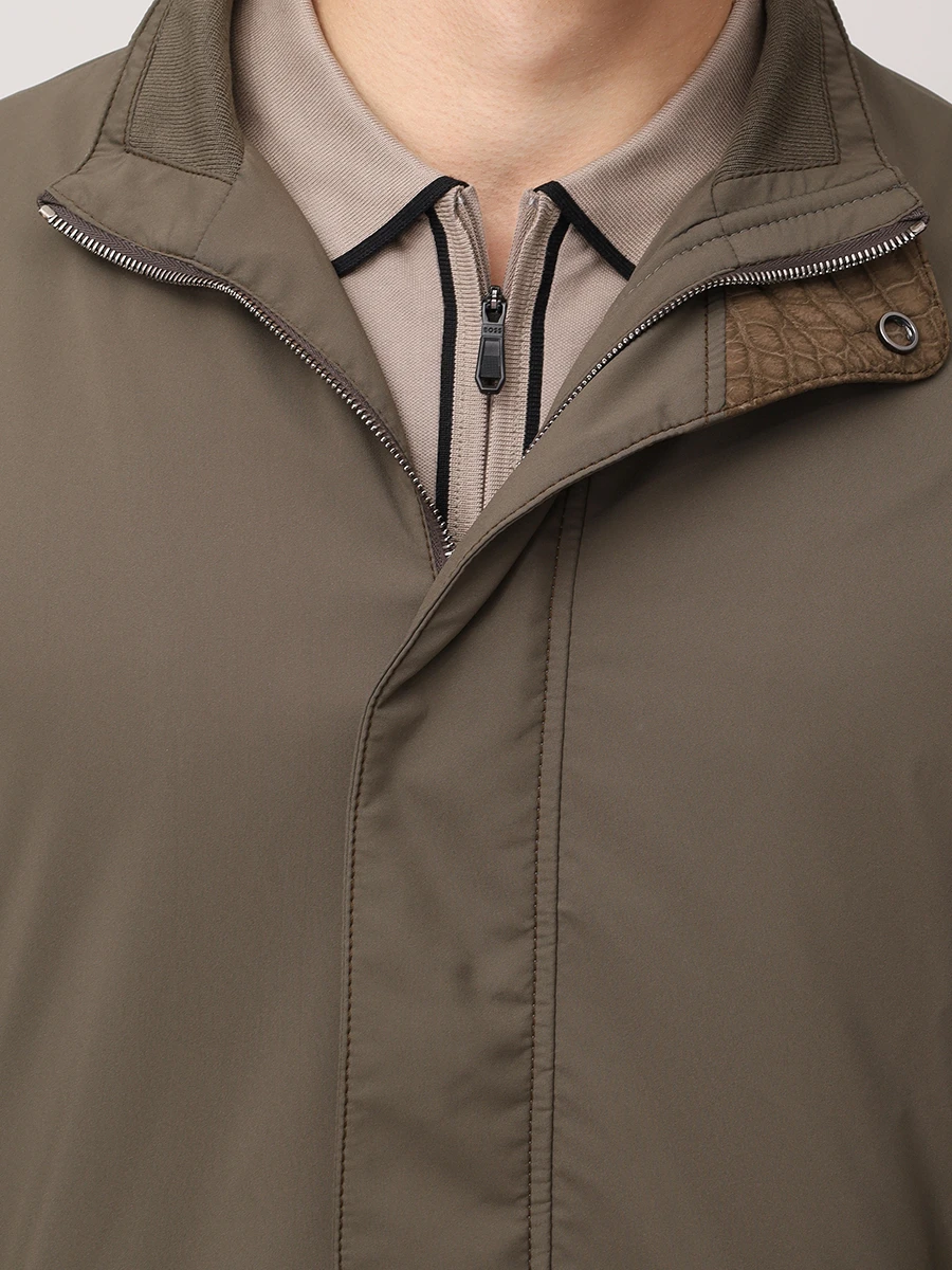 Куртка однотонная