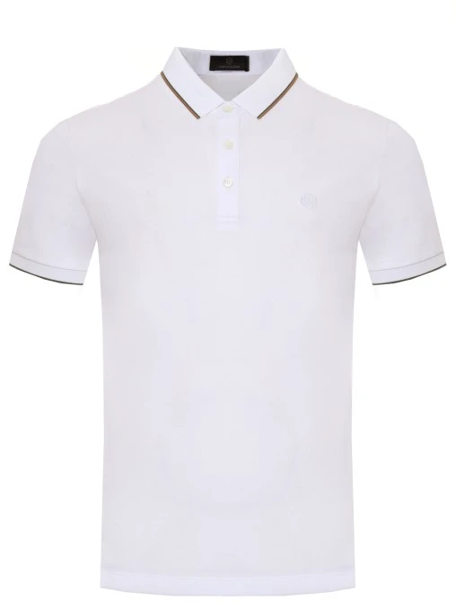 Поло хлопковое UOMO COLLEZIONI