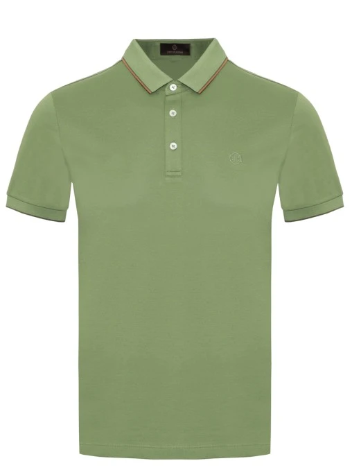 Поло хлопковое UOMO COLLEZIONI