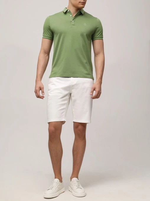 Поло хлопковое UOMO COLLEZIONI