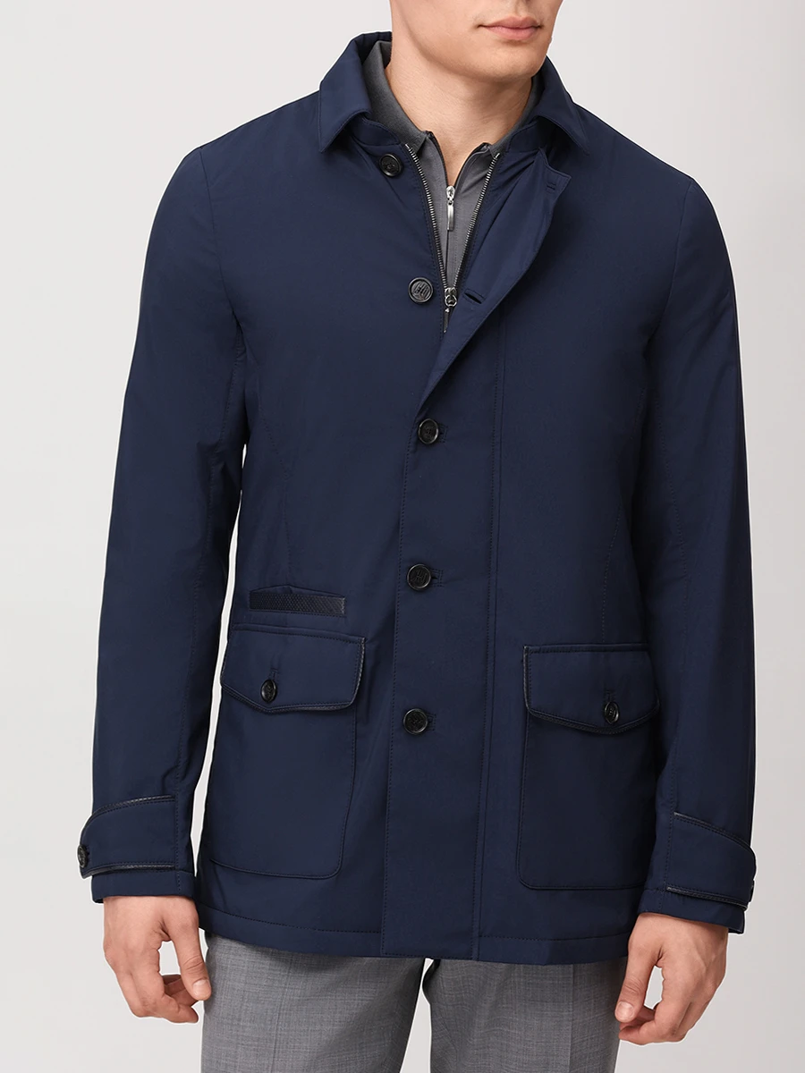 Куртка однотонная