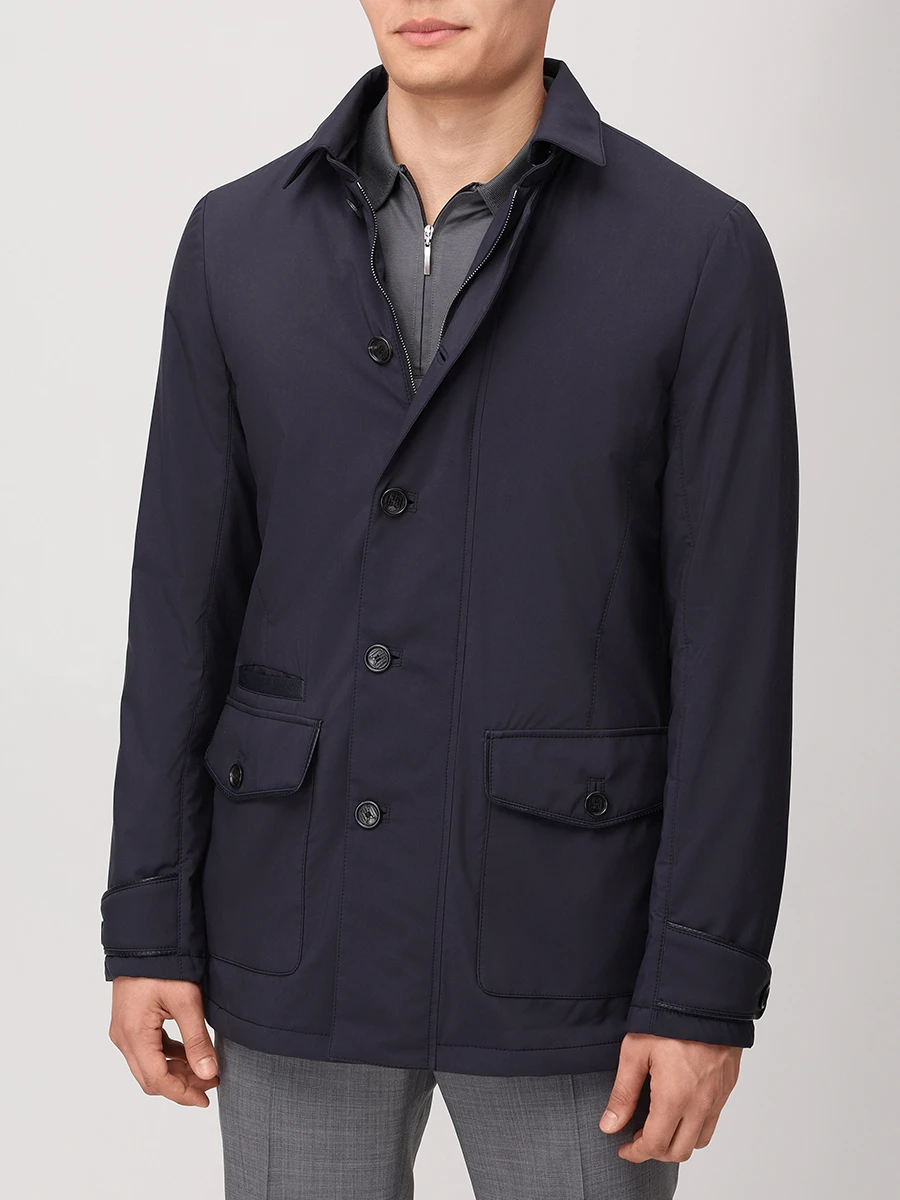 Куртка однотонная