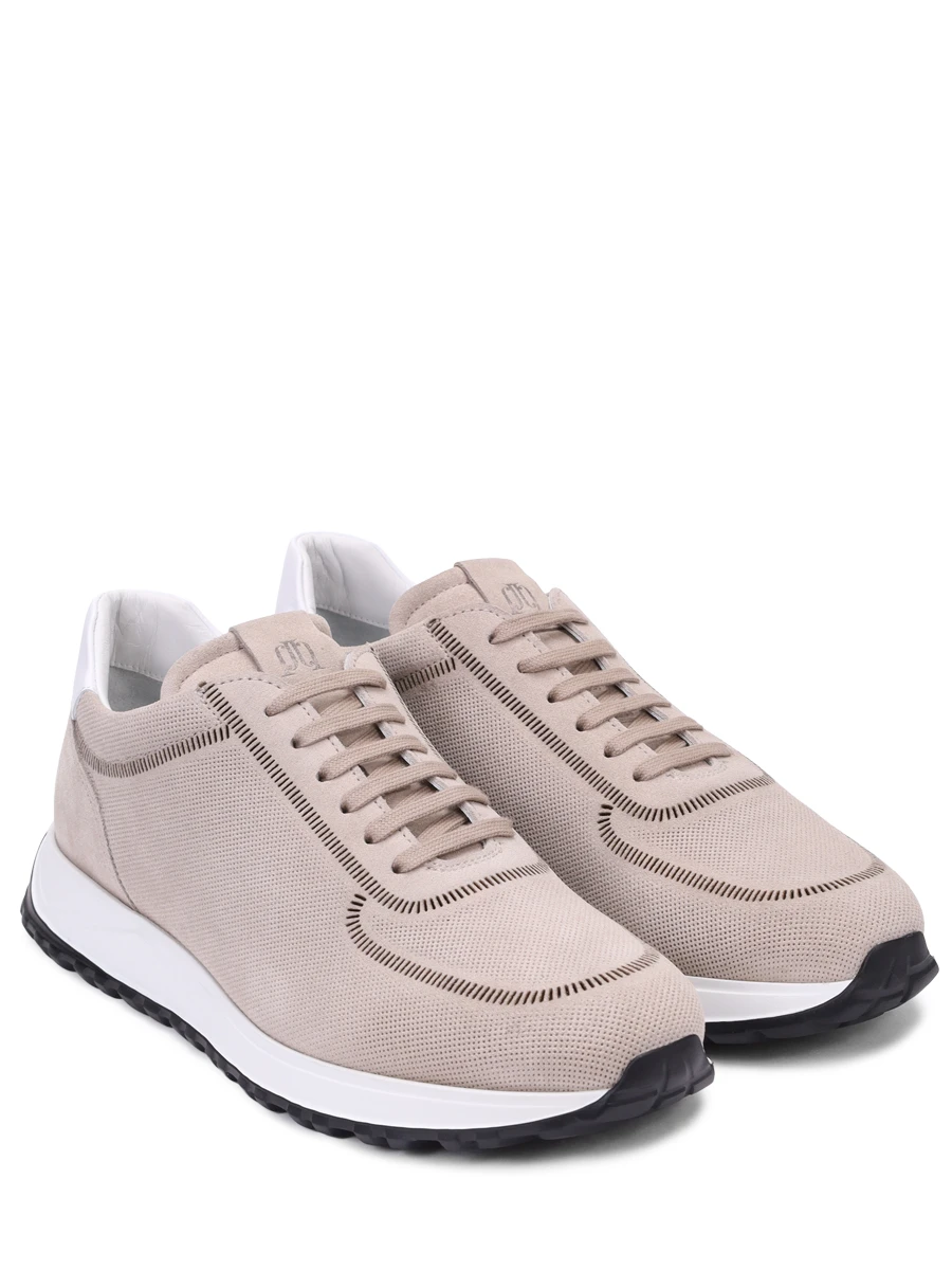 Кроссовки замшевые