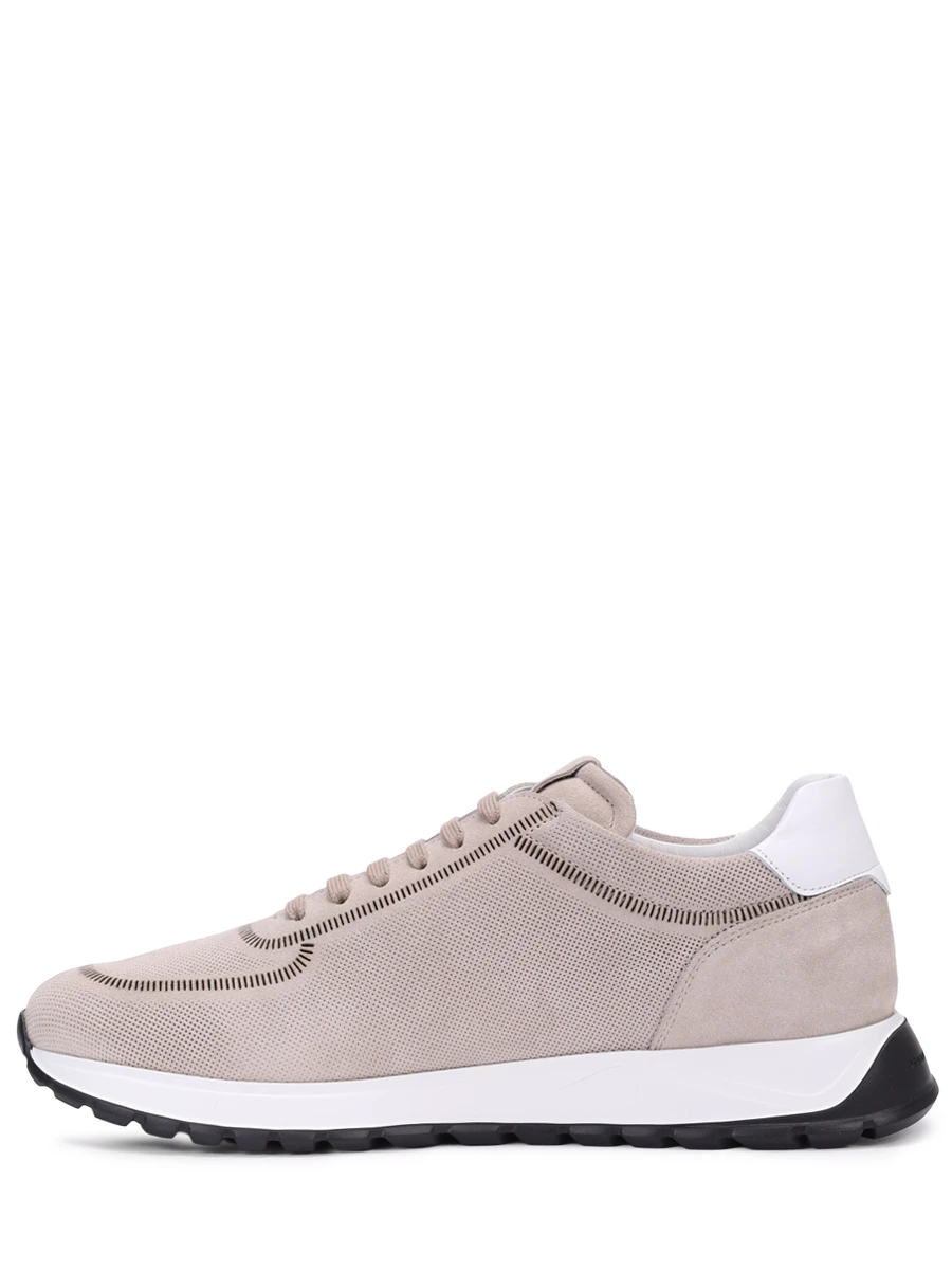 Кроссовки замшевые