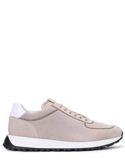 Кроссовки замшевые JOHNNY MANGLANI