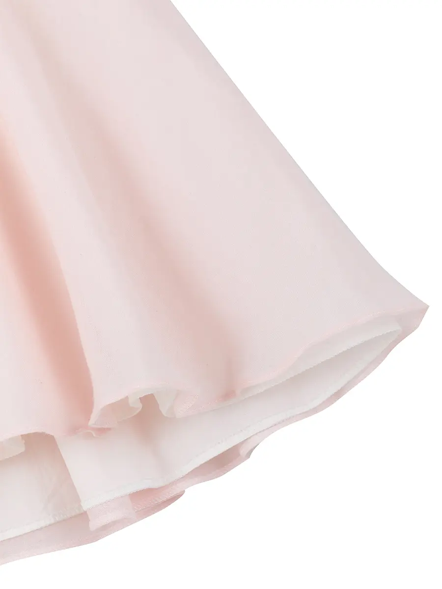 Платье из органзы с кружевом