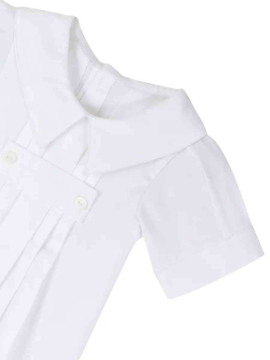 Крестильная рубашка сатиновая