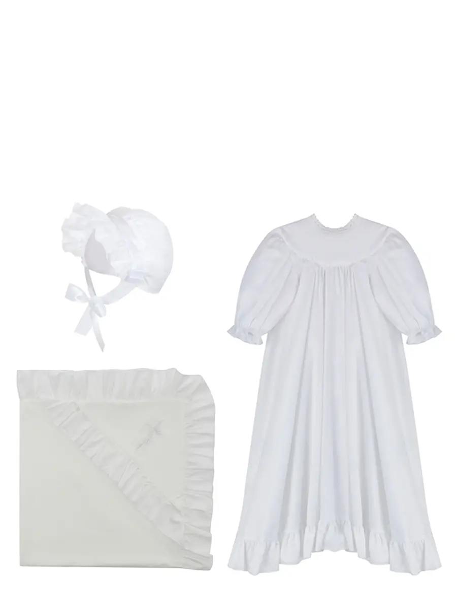 Крестильный набор Александра из сатина