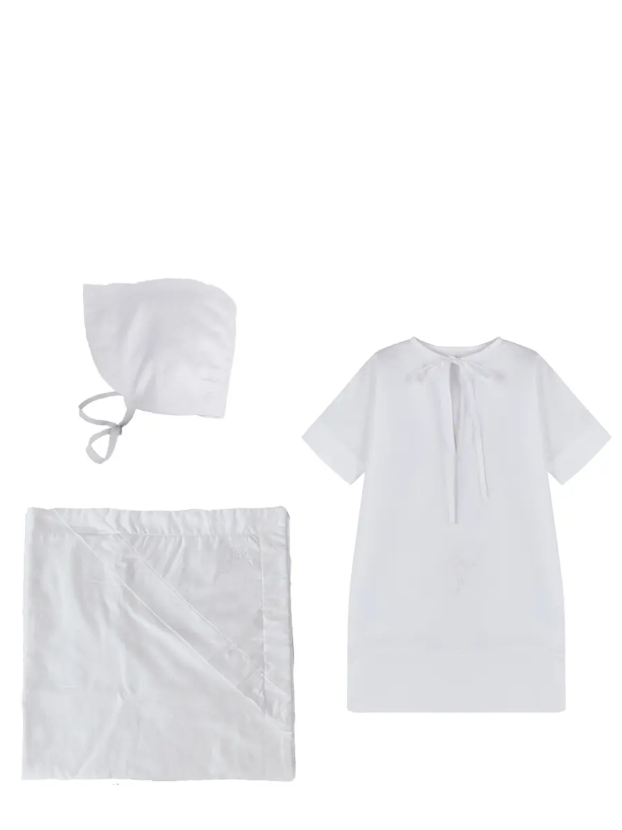 Крестильный набор Николай из сатина