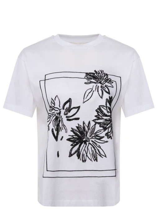 Футболка хлопковая TWINSET