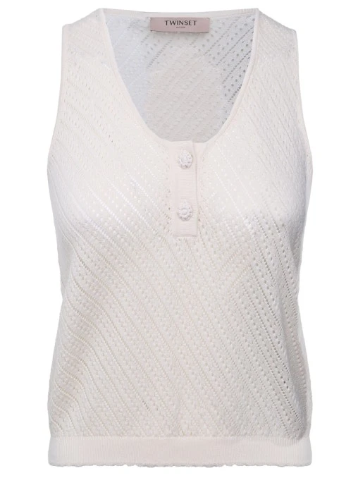 Топ хлопковый TWINSET