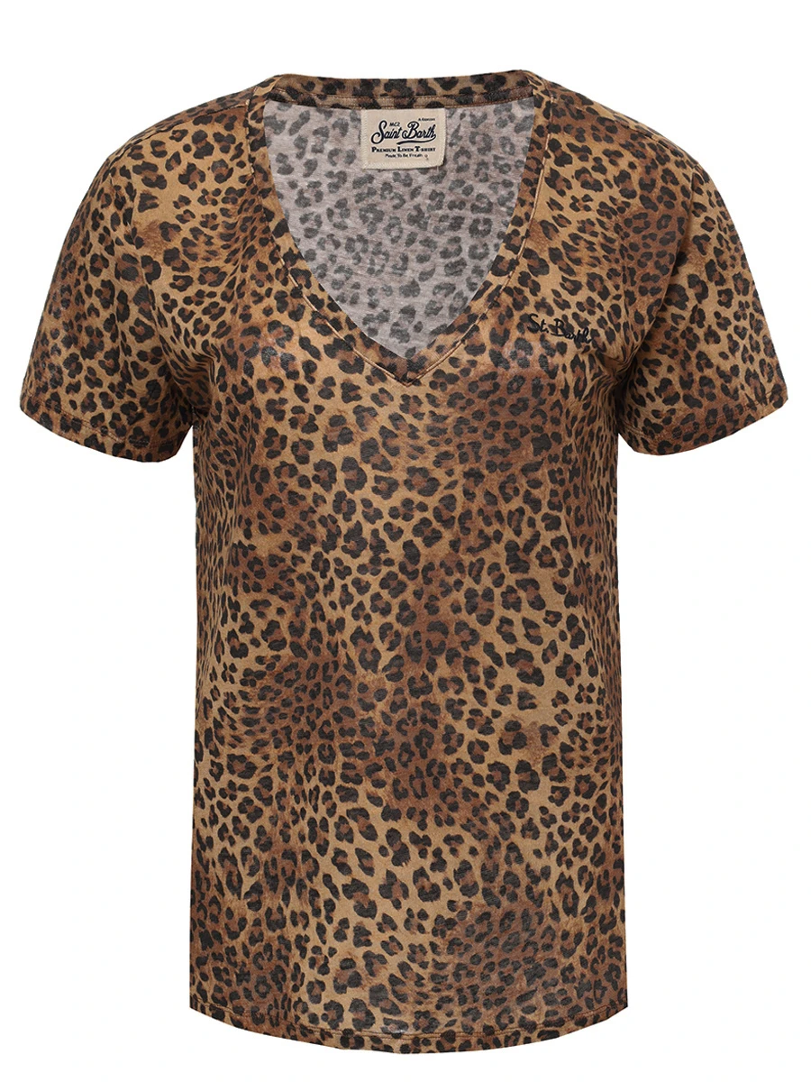 Футболка льняная