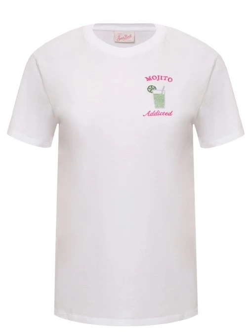 Футболка хлопковая MC2 SAINT BARTH