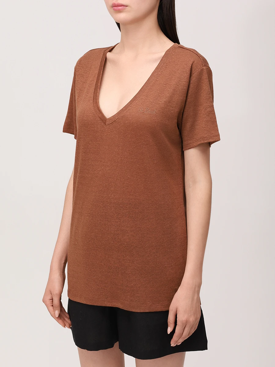 Футболка льняная